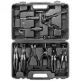 NEO TOOLS 9-teiliges Schlauchklemmen-Zangen-Set mit ergonomischen Griffen und Tragekoffer