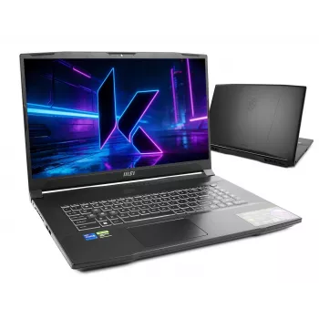 MSI Katana 17 B13VEK-1261XPL Gaming-Laptop, 17,3 inch FHD 144Hz, Intel Core i7-13620H, 16GB DDR5, 2TB SSD, NVIDIA GeForce RTX 4050 6GB, ohne OS, Schwarz
