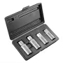 NEO TOOLS Pin-Auszieher-Set 4-teilig, Werkzeugset zum Lösen von Kontakten mit Hartschalenkoffer