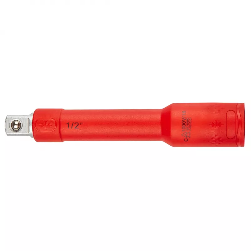 NEO TOOLS 01-307 Isolierter Steckschlüsselsatz 1000V, 8-teilig, 1/2 Zoll Antrieb, metrisch, VDE-zertifiziert