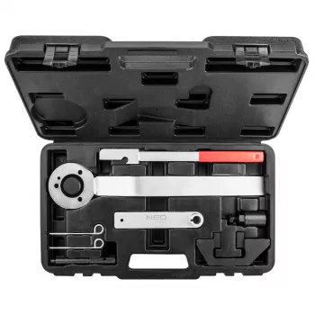 NEO TOOLS Diesel-Motor-Steuerzeit-Werkzeugsatz für BMW, Land Rover, Opel (M41, M47, M57, TD4, TD6, X25DT, Y25DT) - 15-20-teiliges Set im Kunststoffkoffer