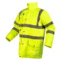 NEO TOOLS 5-in-1 High-Visibility Isolierte Arbeitsjacke, Gelb, Größe S