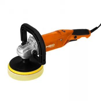 NEO TOOLS 04-701 Rotationspolierer 900W 150mm mit variabler Drehzahl und Sanftanlauf