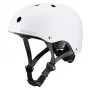 WOZINSKY BMX/Scooter Fahrradhelm Leichtgewicht 48-52 cm - Weiß