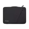 Wozinsky WTNP-17B 17-Zoll-Laptop-Aktentasche mit ausziehbarem Griff - Schwarz