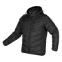 NEO TOOLS Damen Mix&Match gesteppte Daunenjacke, leicht, schwarz, Größe M