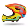 ROBOROCK Rockbros TT-32SOYB-M Kinder-Fahrradhelm mit abnehmbarem Kinnschutz, Größe M, Gelb-Orange