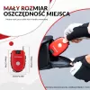 Rockbros Retractable Cable Lock 32420981001 Rot - 3-stelliges Zahlenschloss, 90 cm geflochtener Stahl