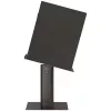 Mozos MSK9 Lautsprecherständer Paar - Teleskop-Stativ, Schwarz, 20 kg Belastung