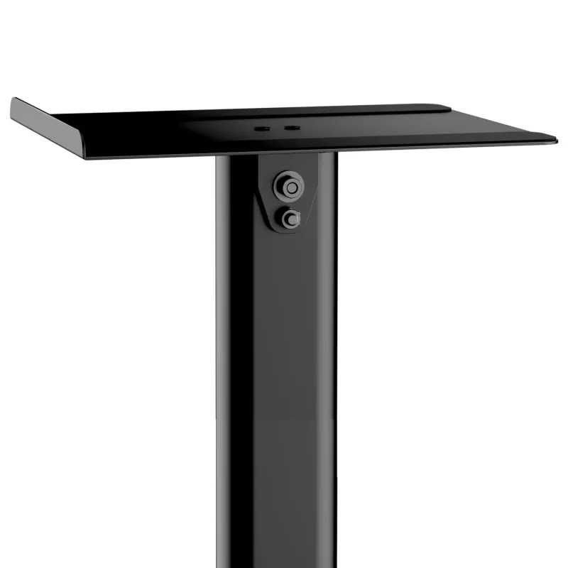 Mozos MSK9 Lautsprecherständer Paar - Teleskop-Stativ, Schwarz, 20 kg Belastung