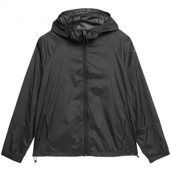 4F Damen leichte Sportjacke Deep Black SS23 TJACF015 20S Größe S