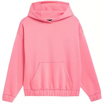Damenrosa Sweatshirt 4FSS23TSWSF255 54S Größe L