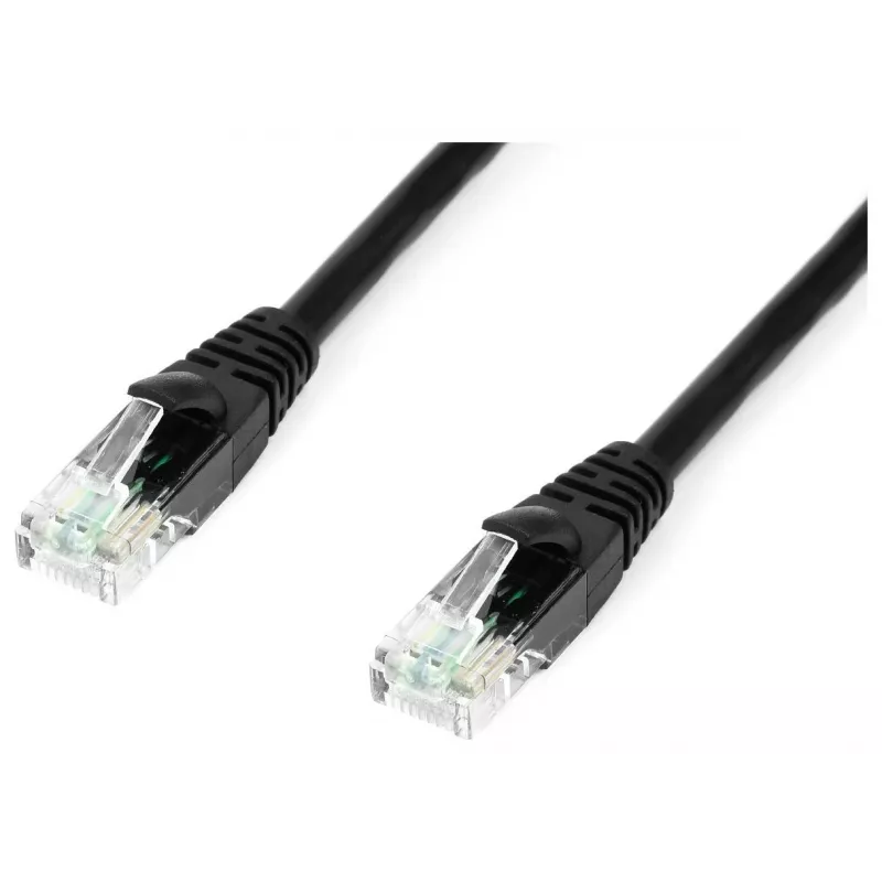Accura Cat6 UTP Ethernet Patchkabel 15m Schwarz