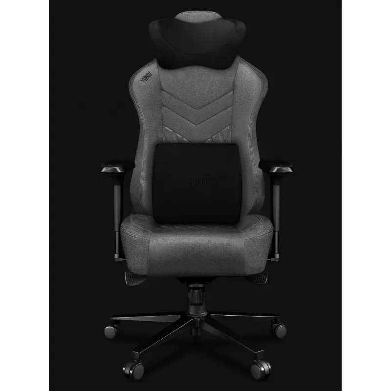YUMISU 2053 Bürostuhl, Stoffbezug, Cloud/Black (Y-2053-LB-M)