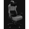 YUMISU 2053 Bürostuhl, Stoffbezug, Cloud/Black (Y-2053-LB-M)