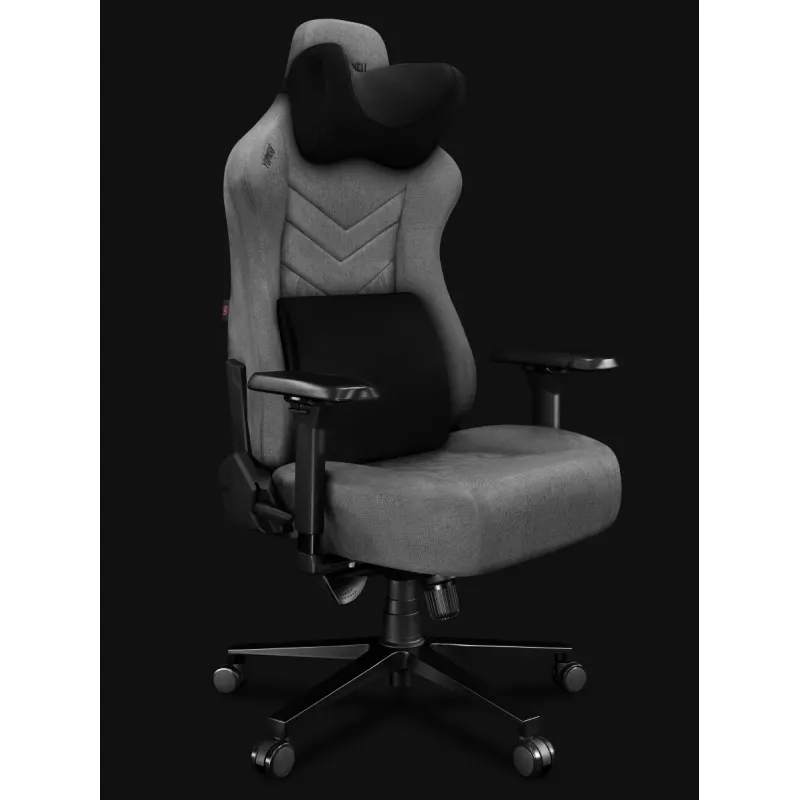 YUMISU 2053 Bürostuhl, Stoffbezug, Cloud/Black (Y-2053-LB-M)