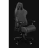 Yumisu 2050 Material Grau/Schwarz Gaming-Stuhl
