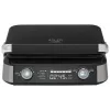 Adler AD 3084 Waffeleisen, 2400 W, Schwarz/Silber
