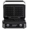 Adler AD 3084 Waffeleisen, 2400 W, Schwarz/Silber