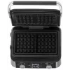 Adler AD 3084 Waffeleisen, 2400 W, Schwarz/Silber