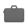 Wozinsky WNT-17G 17,3 Zoll Neopren-Laptophülle mit versenkbarem Griff - Grau