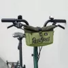 ROCKBROS W020 Dual-Funktion Front-Fahrradtasche / Umhängetasche - Grün