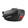 ROCKBROS C59 Satteltasche mit Hartschale und 250 mAh Licht, Schwarz