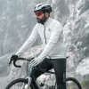 ROCKBROS TLWT001 ROAD TO SKY Winddichte isolierte Fahrrad-Hoodie L - Weiß