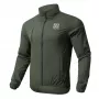 ROCKBROS ROAD TO SKY Fahrrad-Windbreaker-Jacke Grün M - winddicht, wasserabweisend, packbar