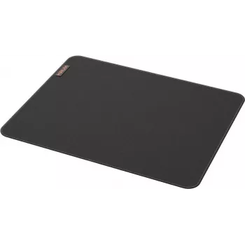 KRUX Space L Gaming-Mauspad - 900x400x3 mm, Mikrogewebe-Oberfläche, rutschfeste Gummibasis, genähte Kanten, Schwarz