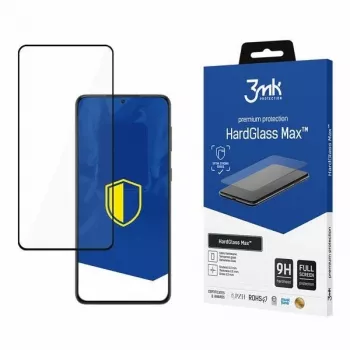 3MK Samsung Galaxy S22 Schwarz - HardGlass Max Displayschutz