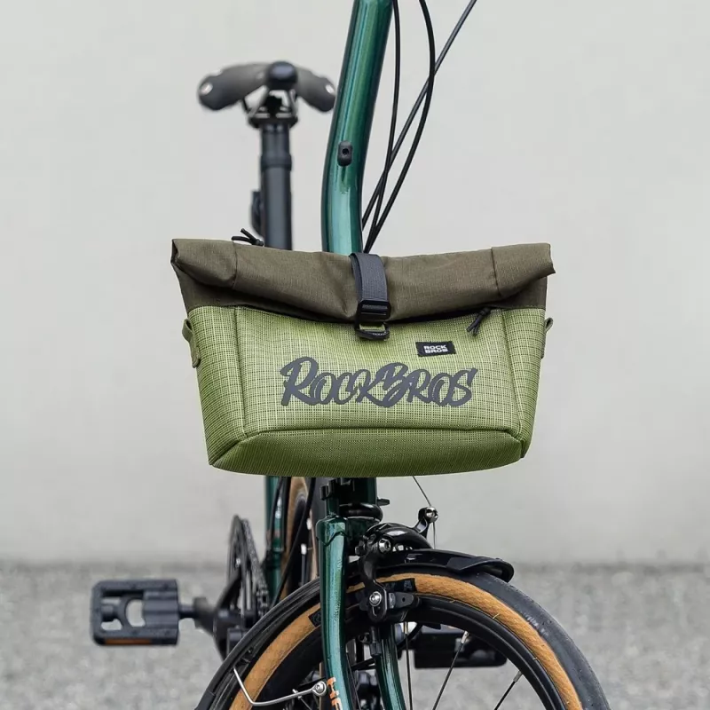 Rockbros W020-1 Faltbarer Lenkertasche Fahrradtasche - Grün