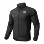 ROCKBROS TLWT002 ROAD TO SKY L Fahrrad-Windbreaker-Jacke - Schwarz