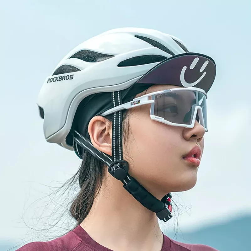 ROCKBROS SP258 ROAD TO SKY Photochromic Fahrradbrille - Weiß