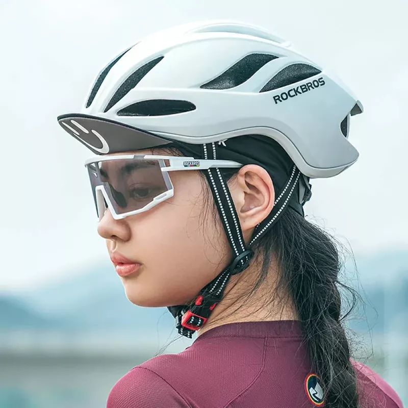 ROCKBROS SP258 ROAD TO SKY Photochromic Fahrradbrille - Weiß