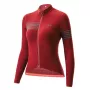 ROCKBROS YPW065 TVI Damen Langarm Thermo-Radtrikot Herbst/Winter Rot Größe S