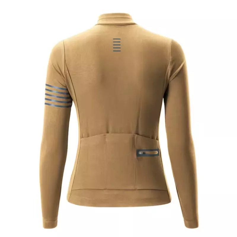 ROCKBROS Damen Langarm Thermo-Radtrikot YPW065 TVI Gelb Größe L