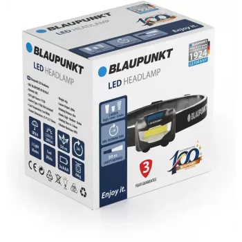 Blaupunkt BT-HL9023C LED-Stirnlampe, 200 lm (BLAUPUNKTBT-HL9023C)