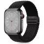 Tech-Protect Nylon Magnetic Loop Armband für Apple Watch 8/9/10/11/SE (40/41/42mm) Schwarz