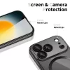 Tech-Protect Magflex MagSafe Rückseitenabdeckung für Apple iPhone 17 Pro Max, glänzend Schwarz (TPU/PC)