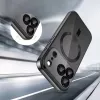 Tech-Protect Magflex MagSafe Rückseitenabdeckung für Apple iPhone 17 Pro Max, glänzend Schwarz (TPU/PC)