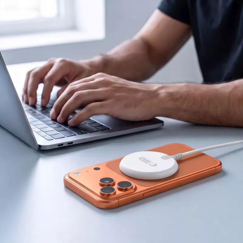 TECH-PROTECT A54 Magnetisches MagSafe kabelloses Ladegerät 25W Qi2.2 Weiß