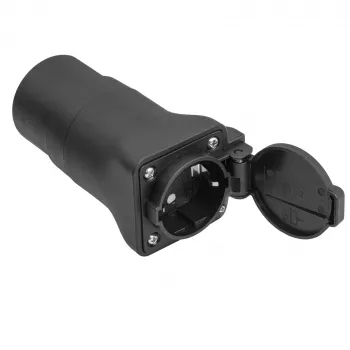 Akyga AK-SC-E29 Ladestations-Adapter, Typ 2 (Stecker) auf Schuko-Steckdose, 13 A, 3,5 kW