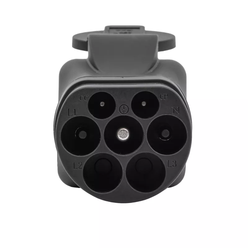 Akyga AK-SC-E29 Ladestations-Adapter, Typ 2 (Stecker) auf Schuko-Steckdose, 13 A, 3,5 kW
