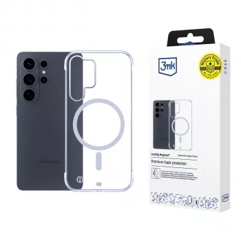 3MK Just20g MagCase für Samsung Galaxy S26 Ultra - Transparente MagSafe-Rückseitenhülle