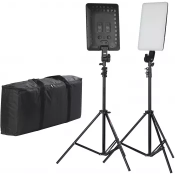 Quadralite Thea 450 LED-Studioleuchten-Set
