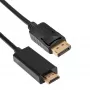 AKYGA AK-AV-05 DisplayPort-zu-HDMI-Kabel 1,8 m Schwarz