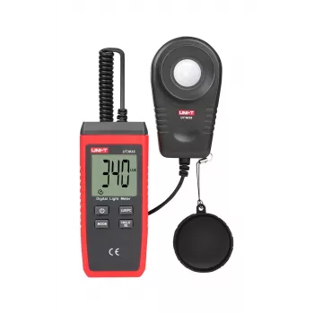UNI-T UT383S Digitales Luxmeter mit MAX/MIN/AVG, Hintergrundbeleuchtung, Auto-Abschaltung