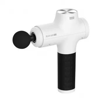 TEESA Relax Gun MG60 Massage Gun mit 8 Aufsätzen, Weiß