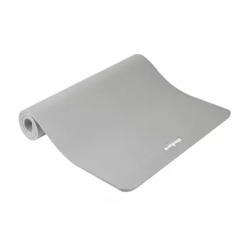 REBEL ACTIVE NBR Trainingsmatte 190x100x1,5 cm Grau